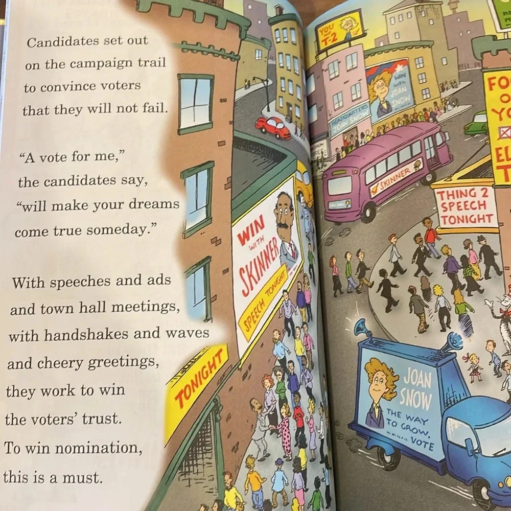 One Vote, Two Votes, I Vote, You Vote - Cat in the Hat Learning Library